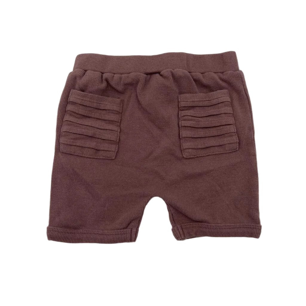 Elastic Waist Cotton Shorts