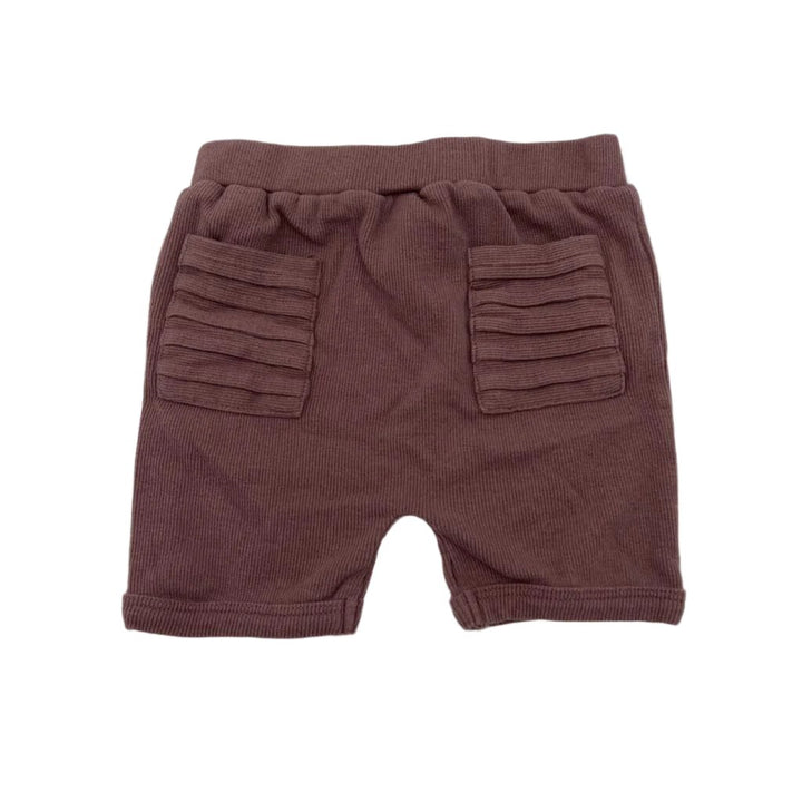Elastic Waist Cotton Shorts