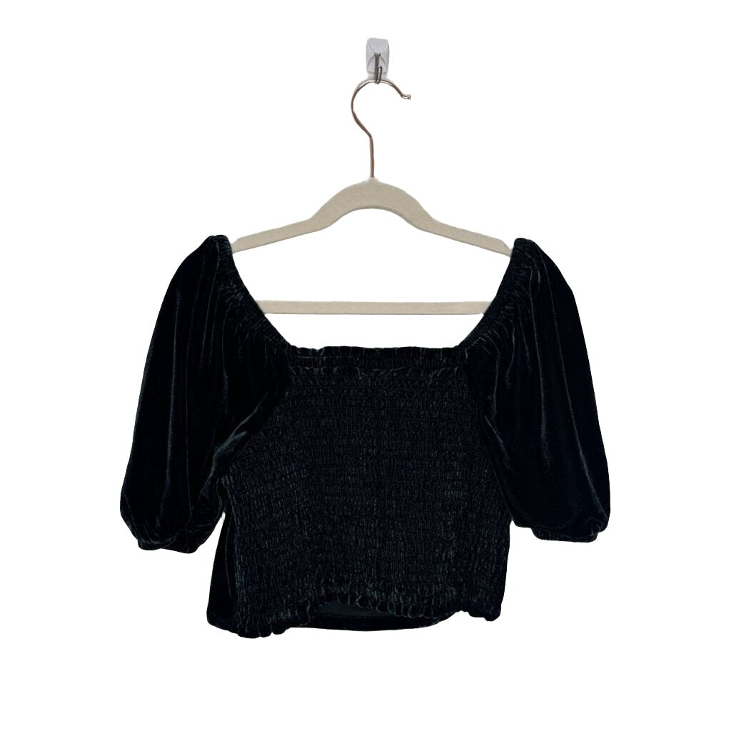 Velvet Corset Shirt