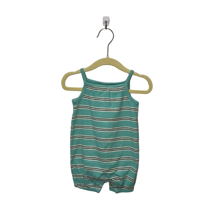 Cotton Striped Romper