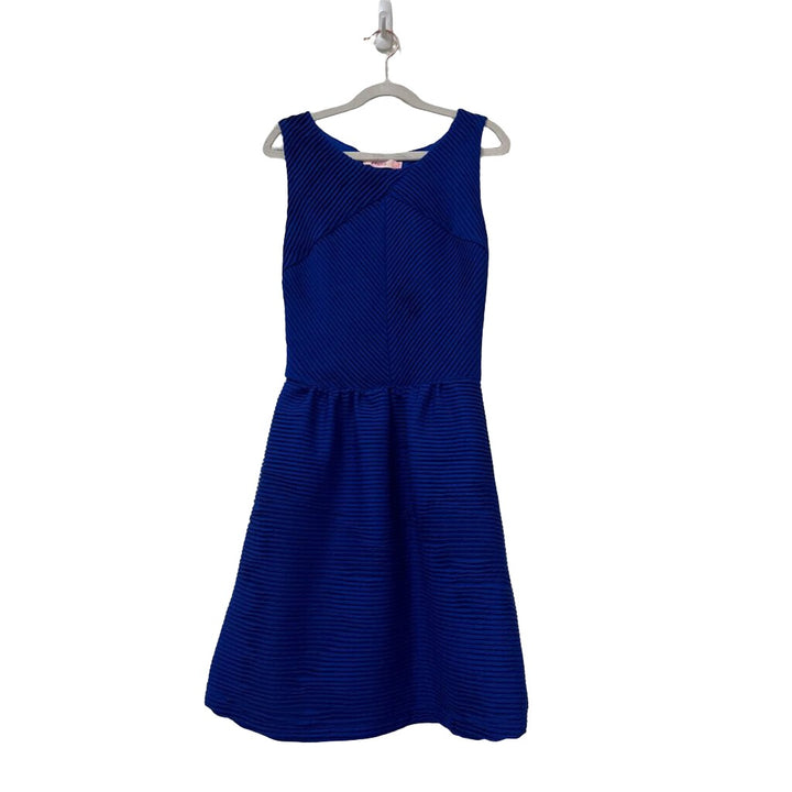 Sleeveless Ribbed Fabric Dress