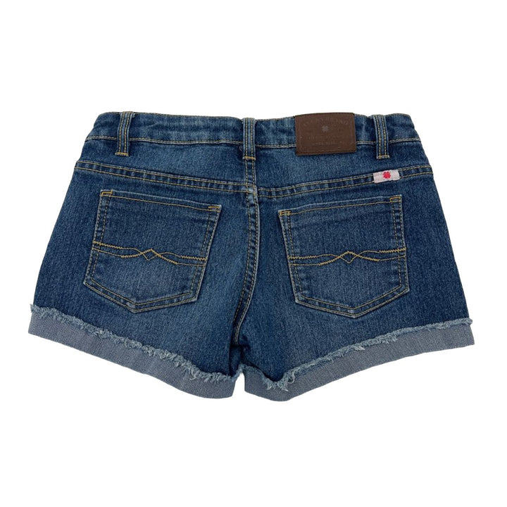 Adjustable Waist Denim Shorts