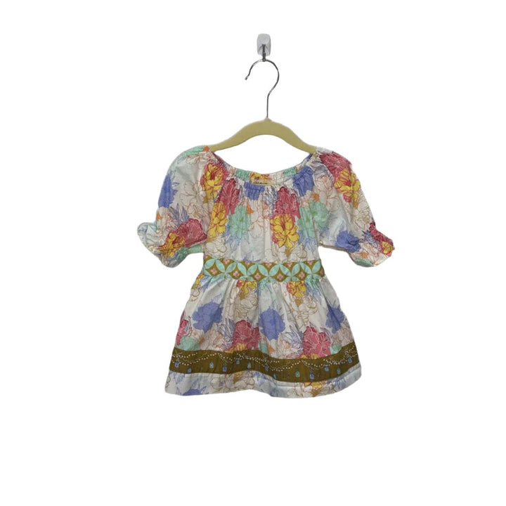 Floral Blouse w/ Mason Jars