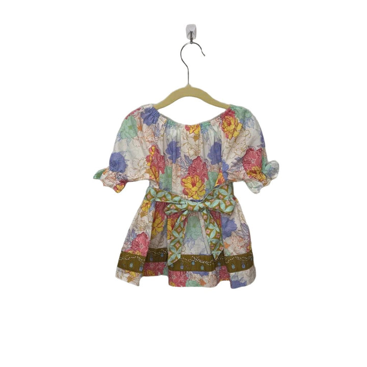 Floral Blouse w/ Mason Jars