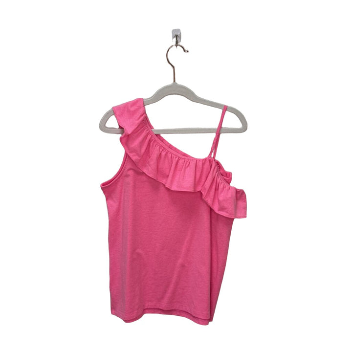 Ruffle Shoulder Shirt