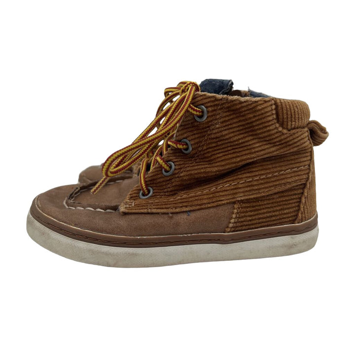 Zip + Lace Up High Tops