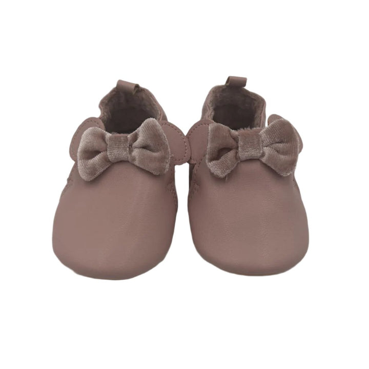 Soft Sole Velvet Lined Minnie Mouse Shoes