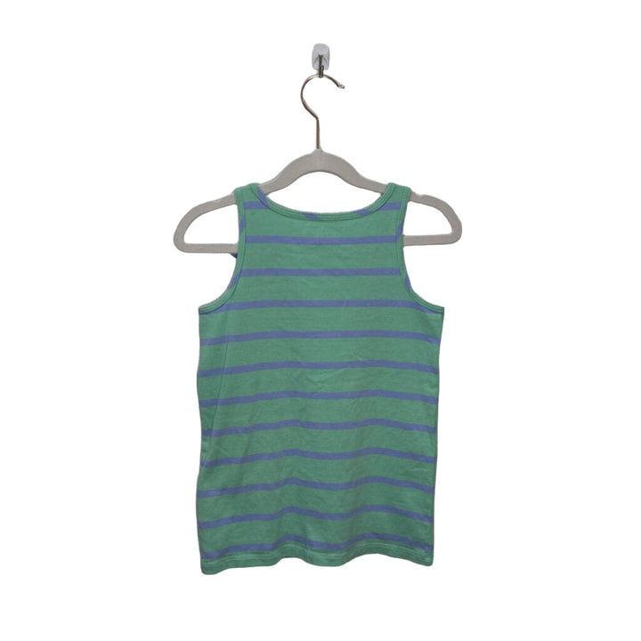 Sleeveless Striped Shirt
