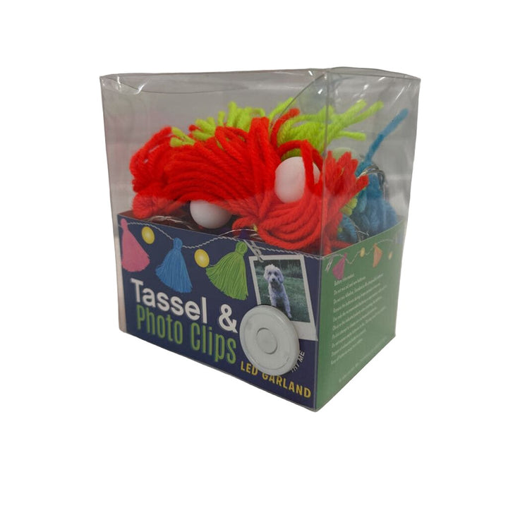 Tassel & Photo Clips: LED Garland