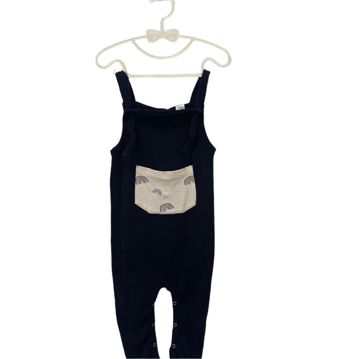Sleeveless Pant Ribbed Romper