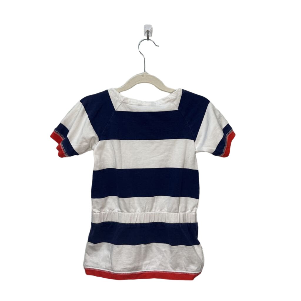 SS Striped Long Shirt