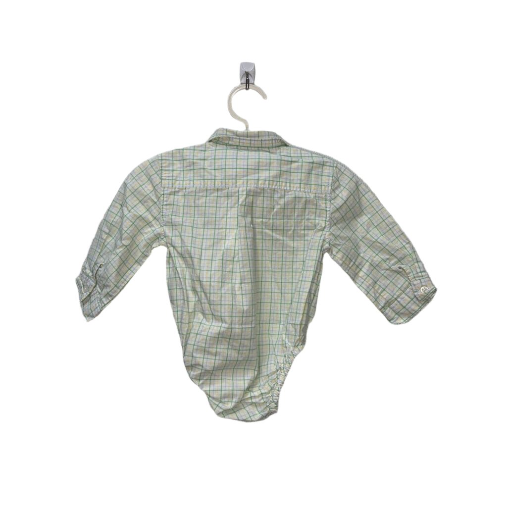 LS Collared Button Up / Plaid