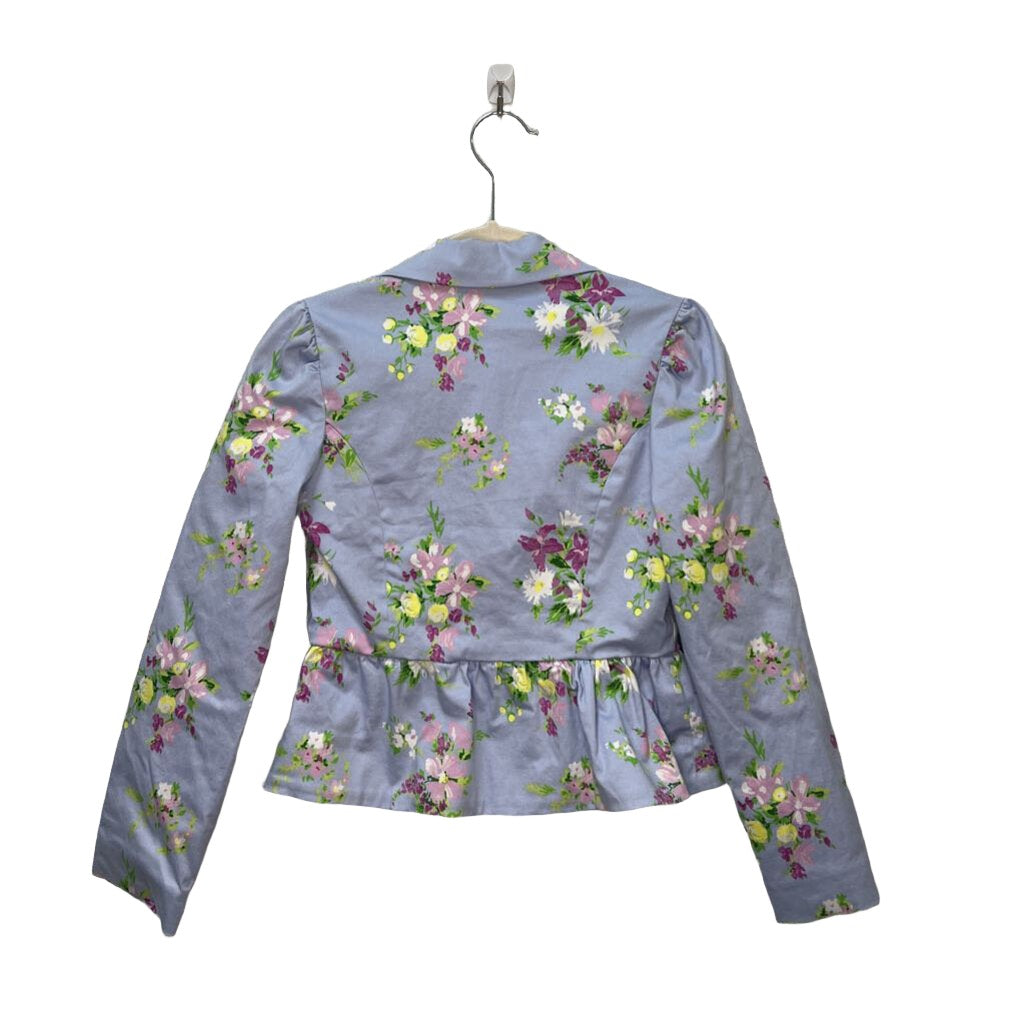 Sleeveless Floral Dress + Jacket