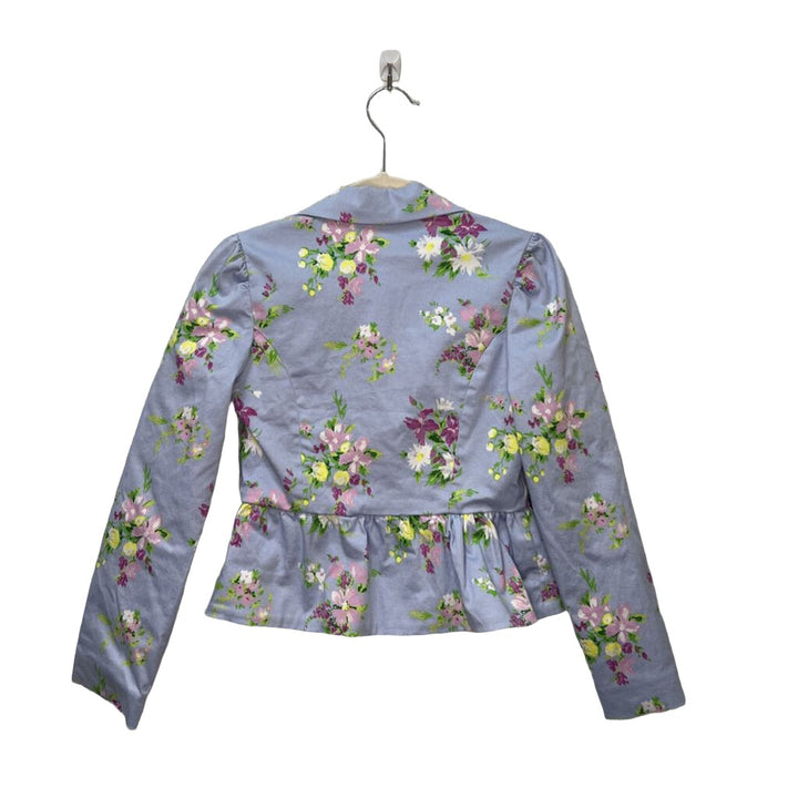 Sleeveless Floral Dress + Jacket