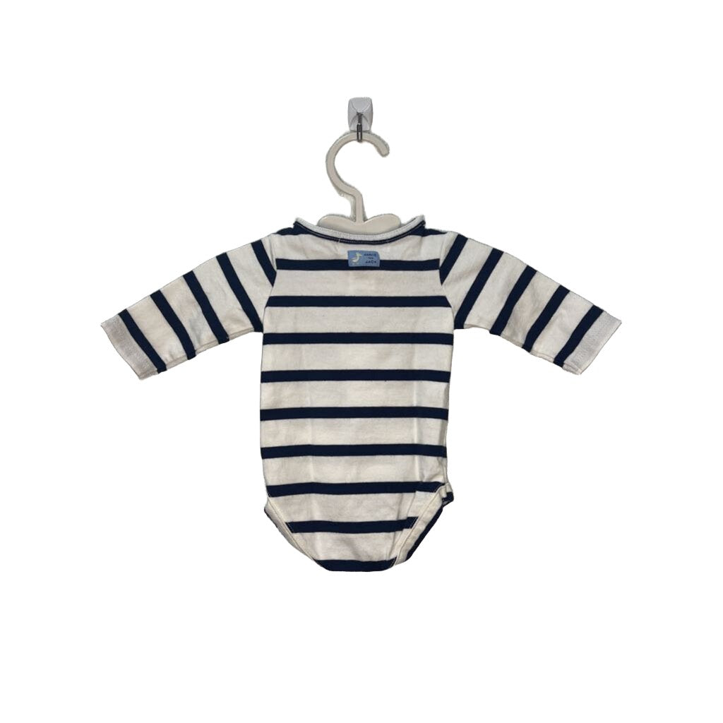 LS Striped Onesie