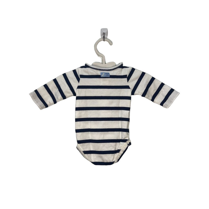 LS Striped Onesie