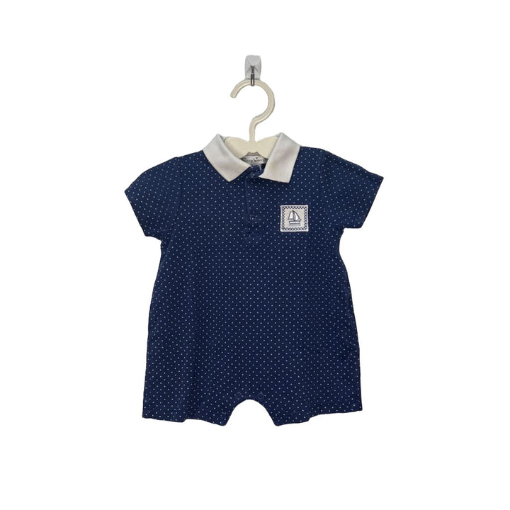 Collared Sailboat Romper