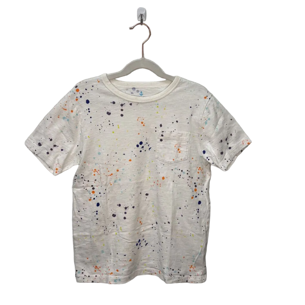 SS Shirt / Chest Pocket + Rainbow Splatter