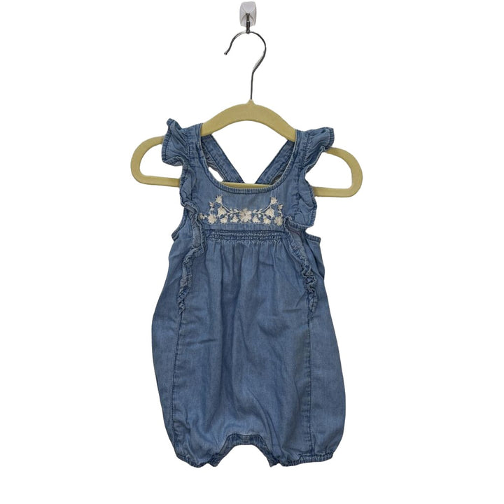 Denim Romper