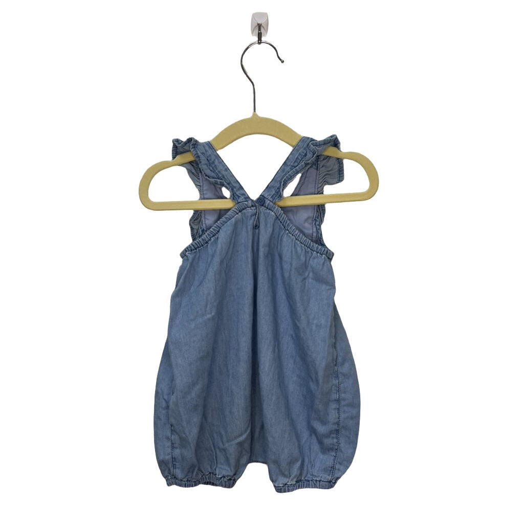 Denim Romper