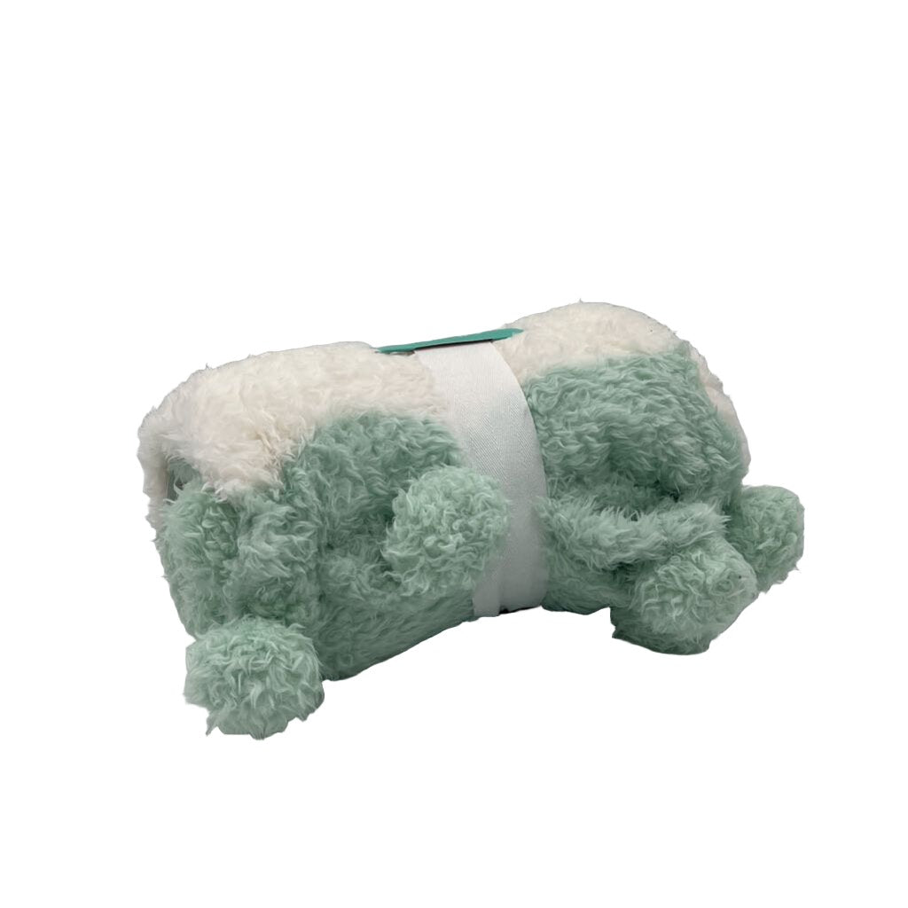 Striped Plush Throw