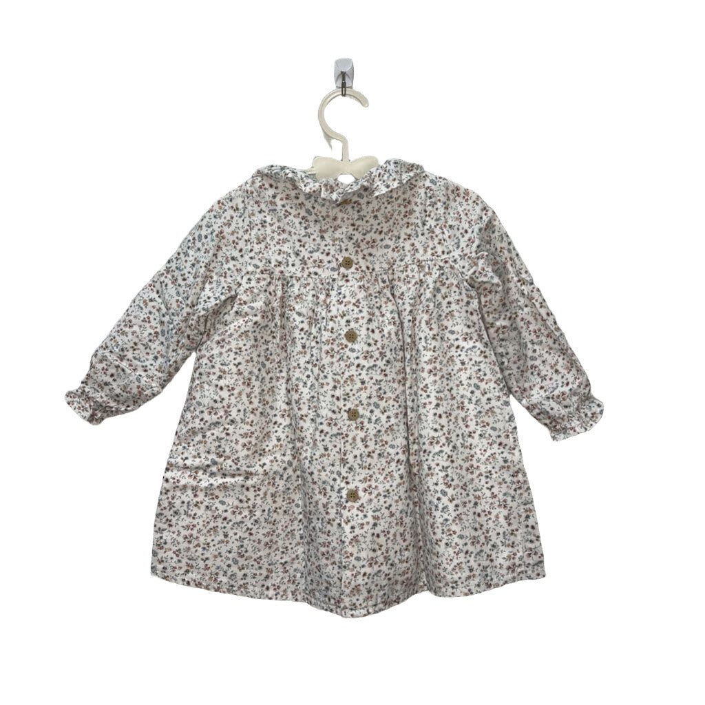 LS Floral Dress