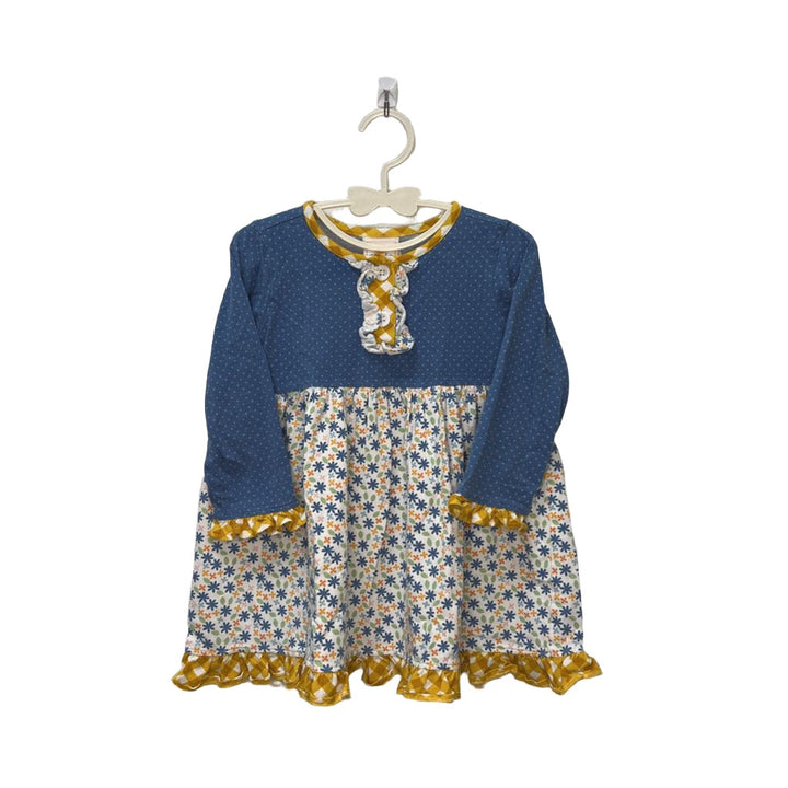 LS Floral Dress