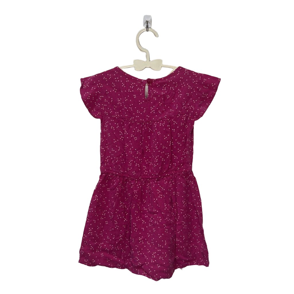 Ruffle Sleeve Dress / Hearts