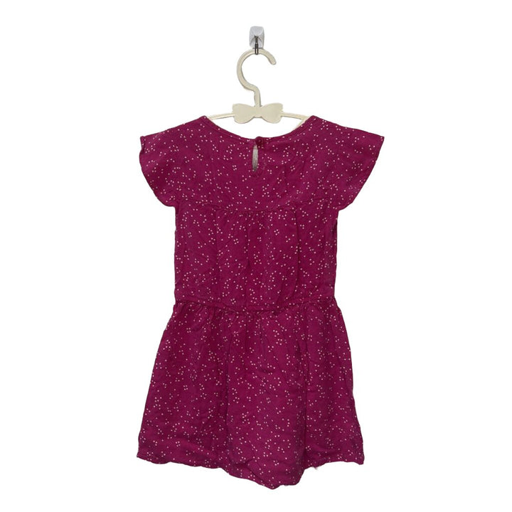 Ruffle Sleeve Dress / Hearts