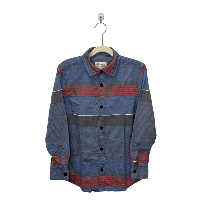 LS Button Down Striped Shirt