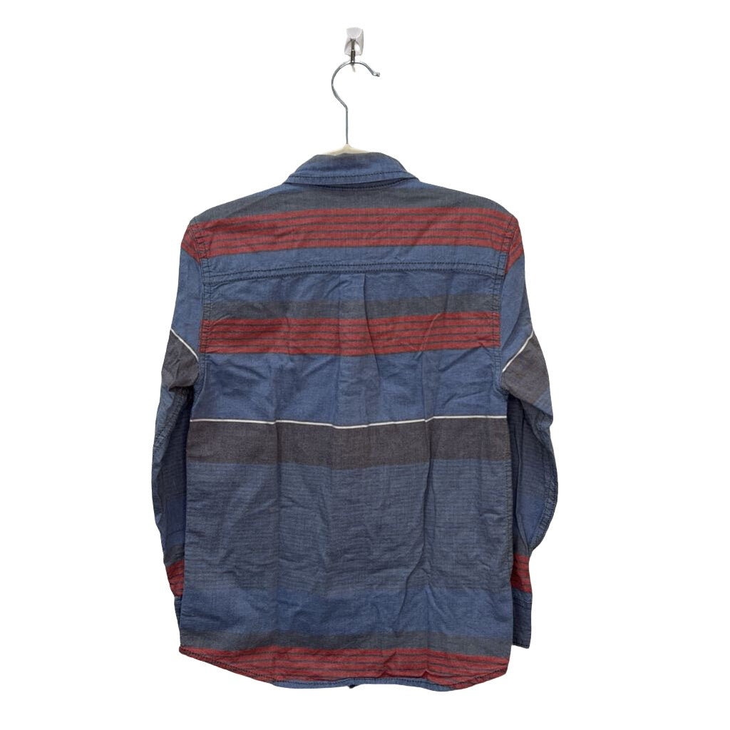 LS Button Down Striped Shirt