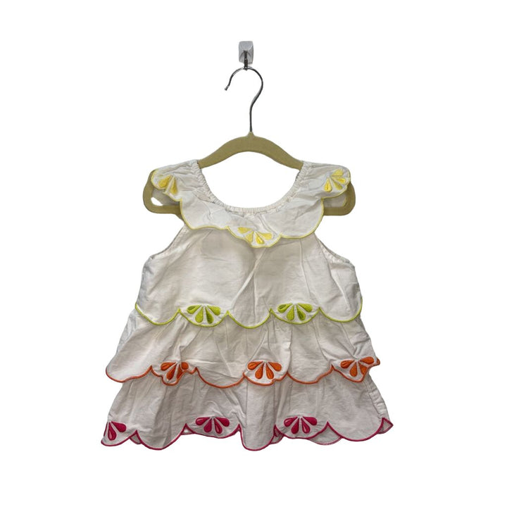 Scallop Ruffle Dress