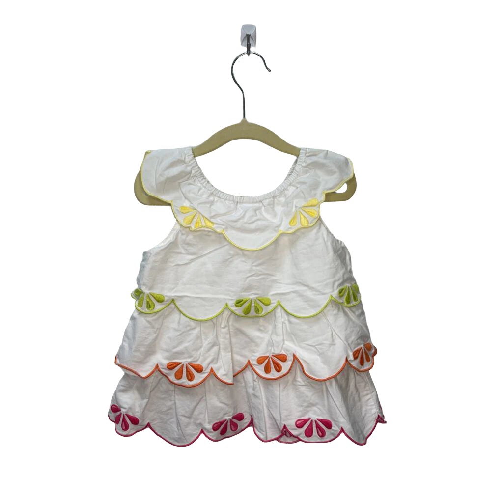 Scallop Ruffle Dress