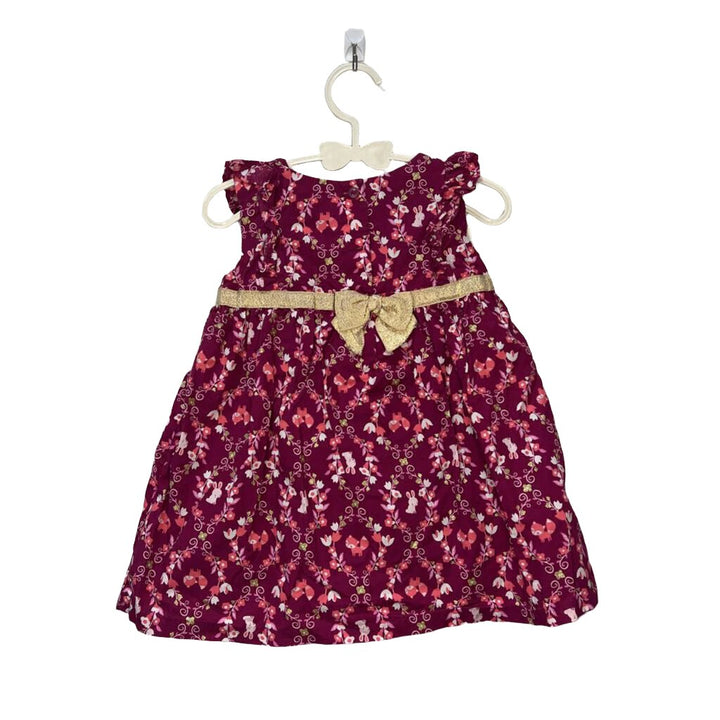 Sleeveless Floral Dress