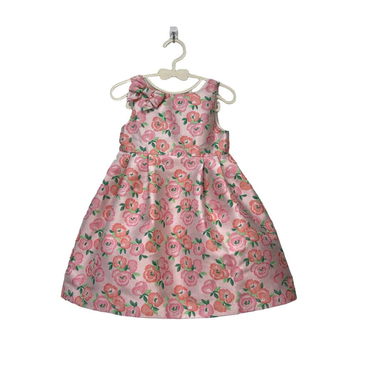 Sleeveless Floral Dress
