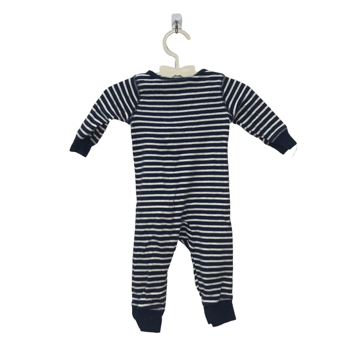 LS Footless Striped Onesie