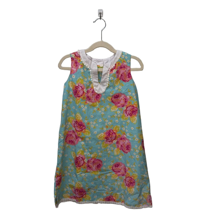 Sleeveless Floral Dress