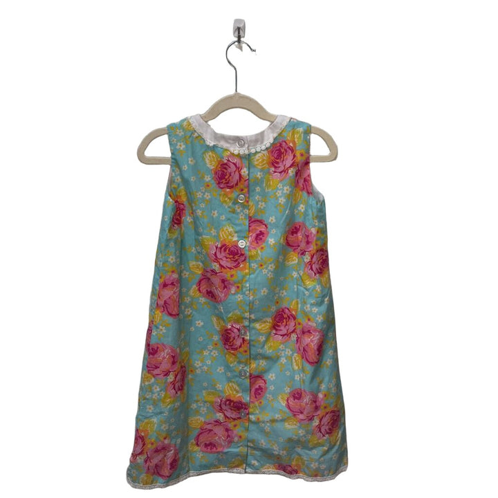 Sleeveless Floral Dress