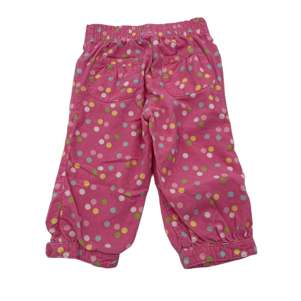 Polka Dot Corduroy Pants