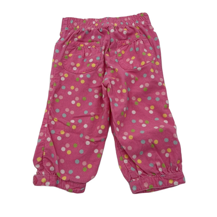 Polka Dot Corduroy Pants