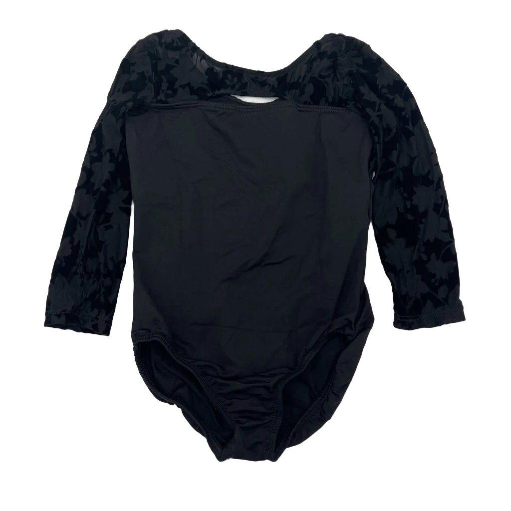 LS Velvet Top Leotard