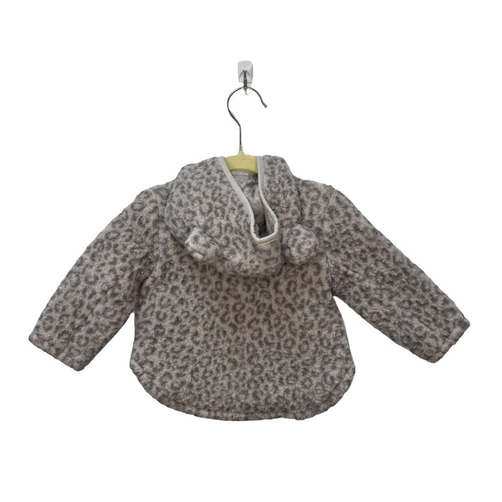 Hooded Zip Up Fleece Jacket