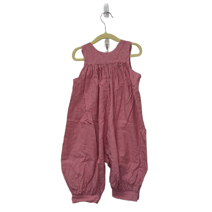 Checkered Bubble Romper