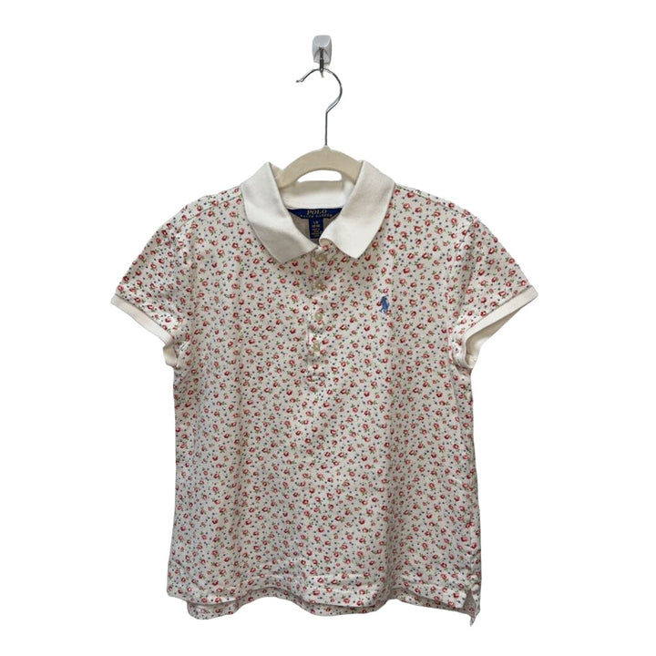 Floral Collared Polo Shirt