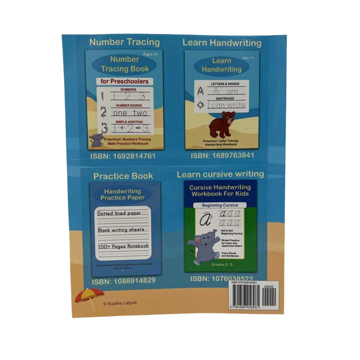 Handwriting Practice Workbook