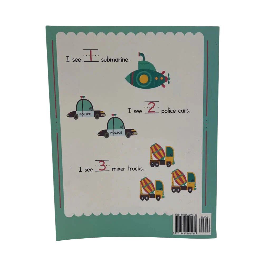Number Tracing for Preschoolers