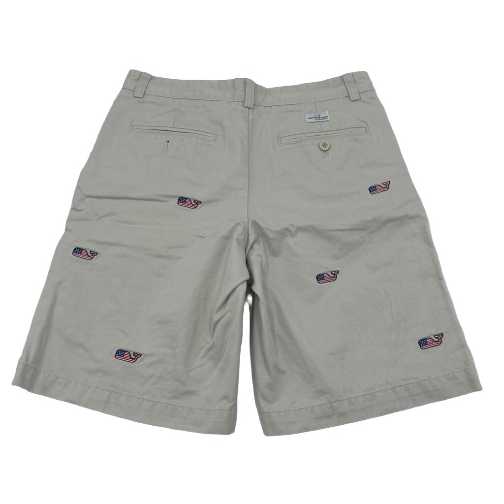 Golf Shorts / USA Flag Whales