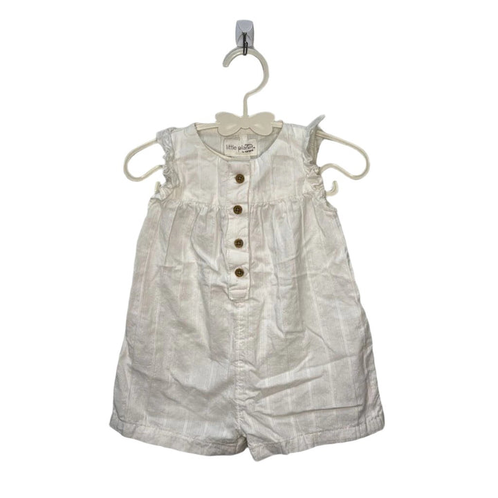 Ruffle Sleeve Romper