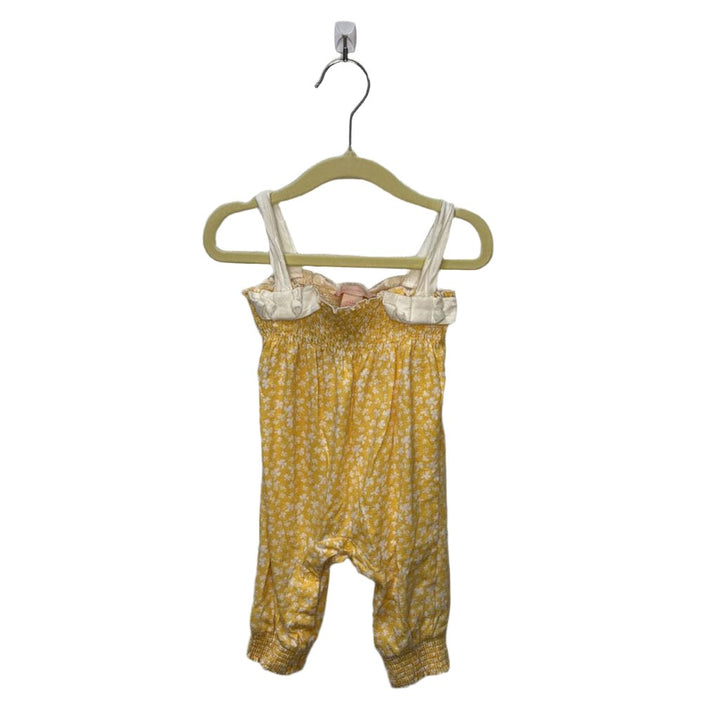 Scrunch Top Romper / Butterflies