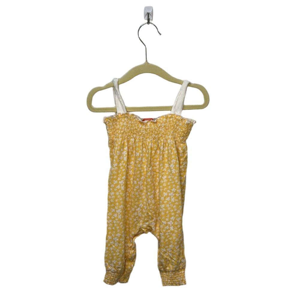 Scrunch Top Romper / Butterflies